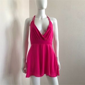 Lovely day hot pink L romper